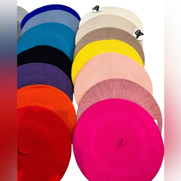 NWT light blue Beret available in a rainbow of colors - Picture 6 of 7